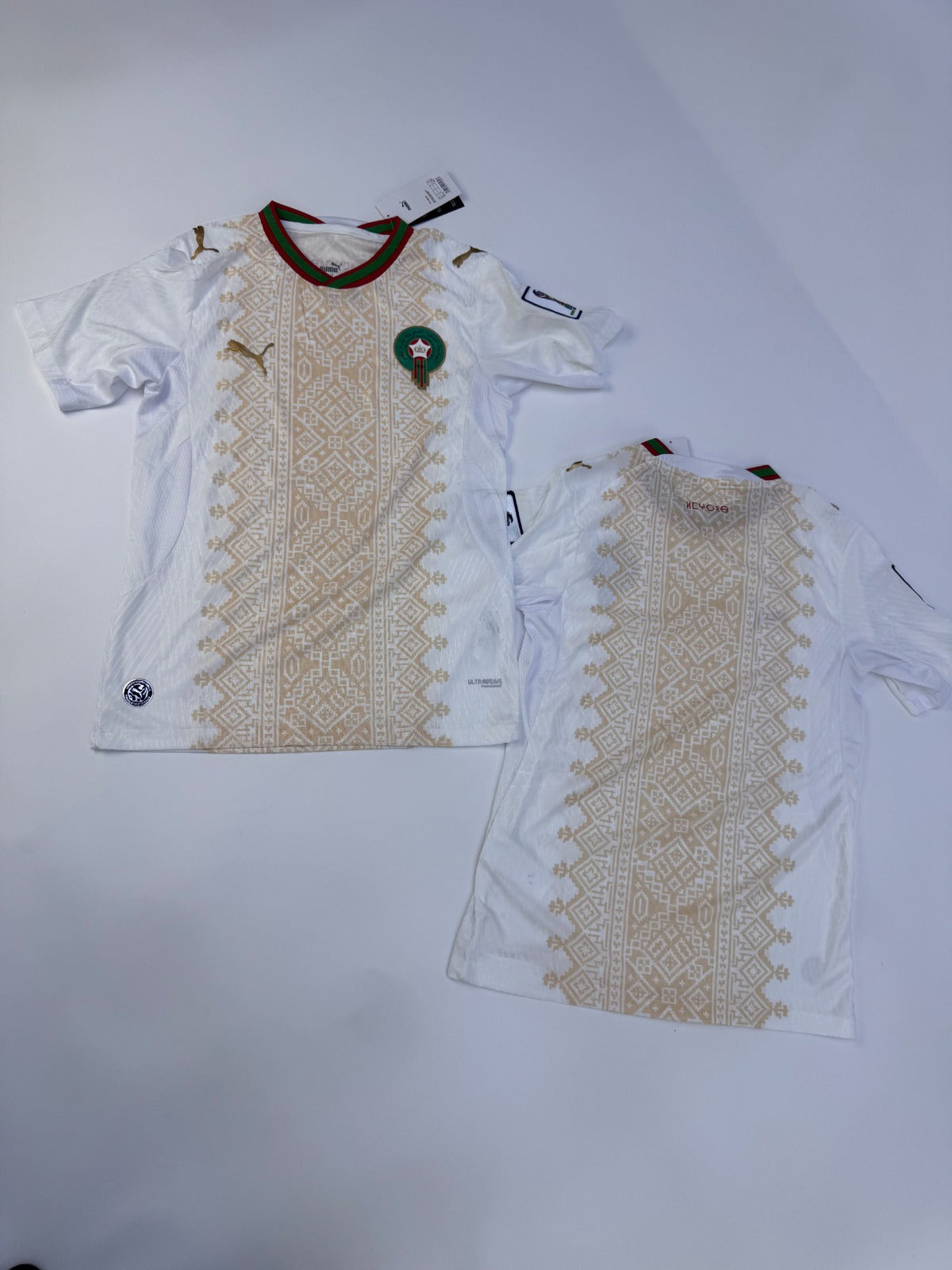 Camisetas fútbol (Color Blanco) Selección Marroquí