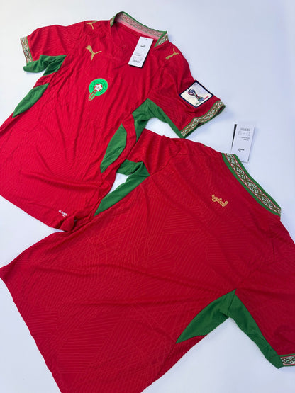 Camisetas fútbol (Color Rojo) Selección Marroquí