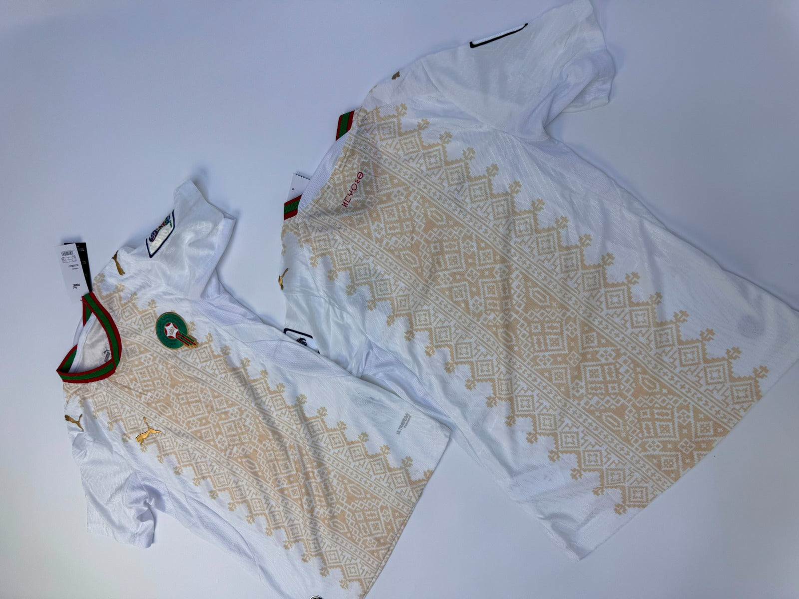 Camisetas fútbol (Color Blanco) Selección Marroquí